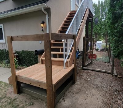 pressure-treated-stairs-and-landing-silver-bullet-deck-&-rail
