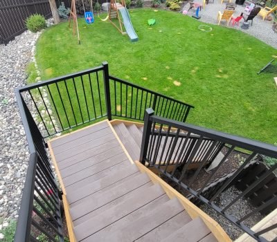 pressure-treated-stairs-composite-stairs-lake-country-silver-bullet-deck-&-rail